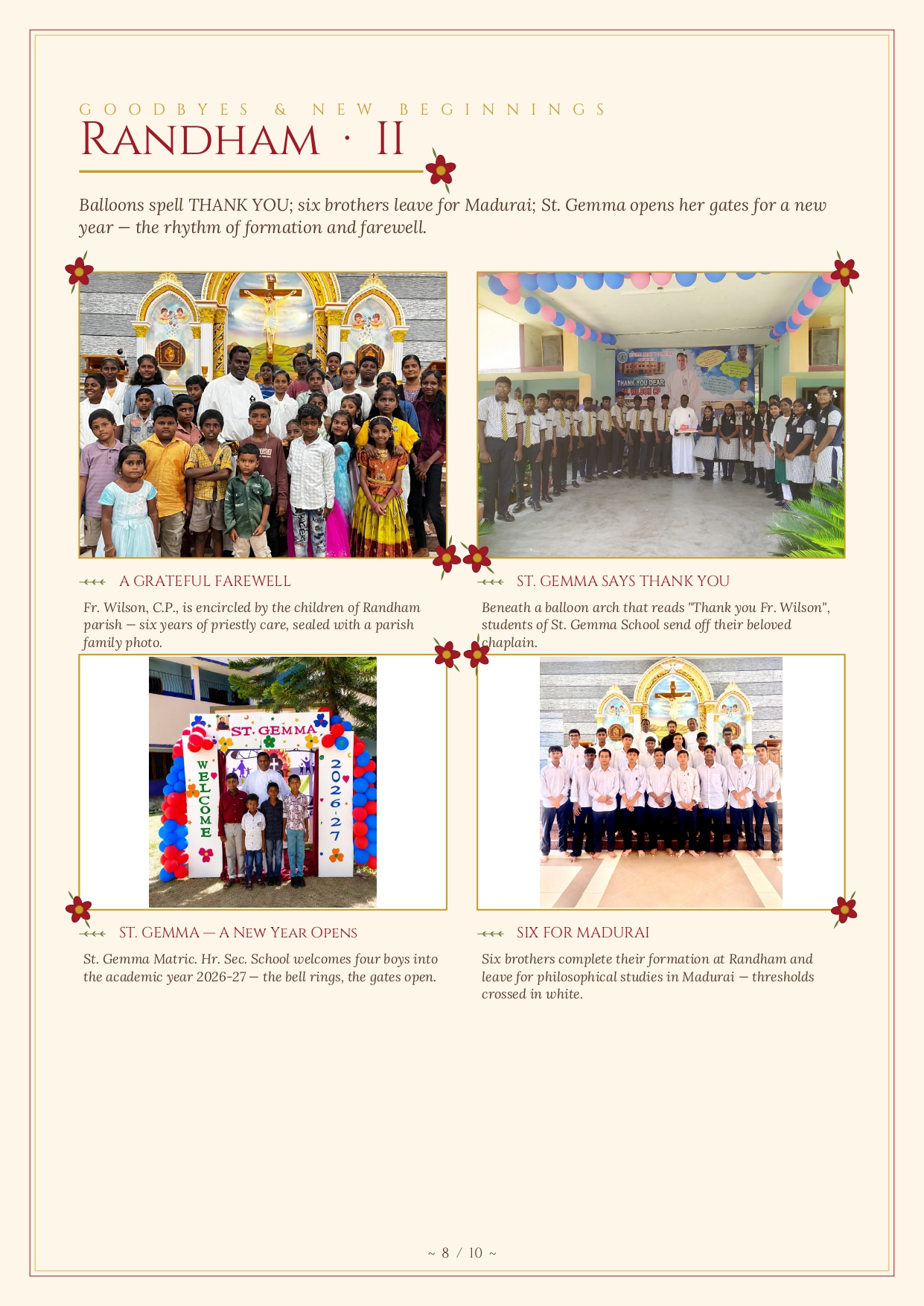 PIANO Newsletter 8