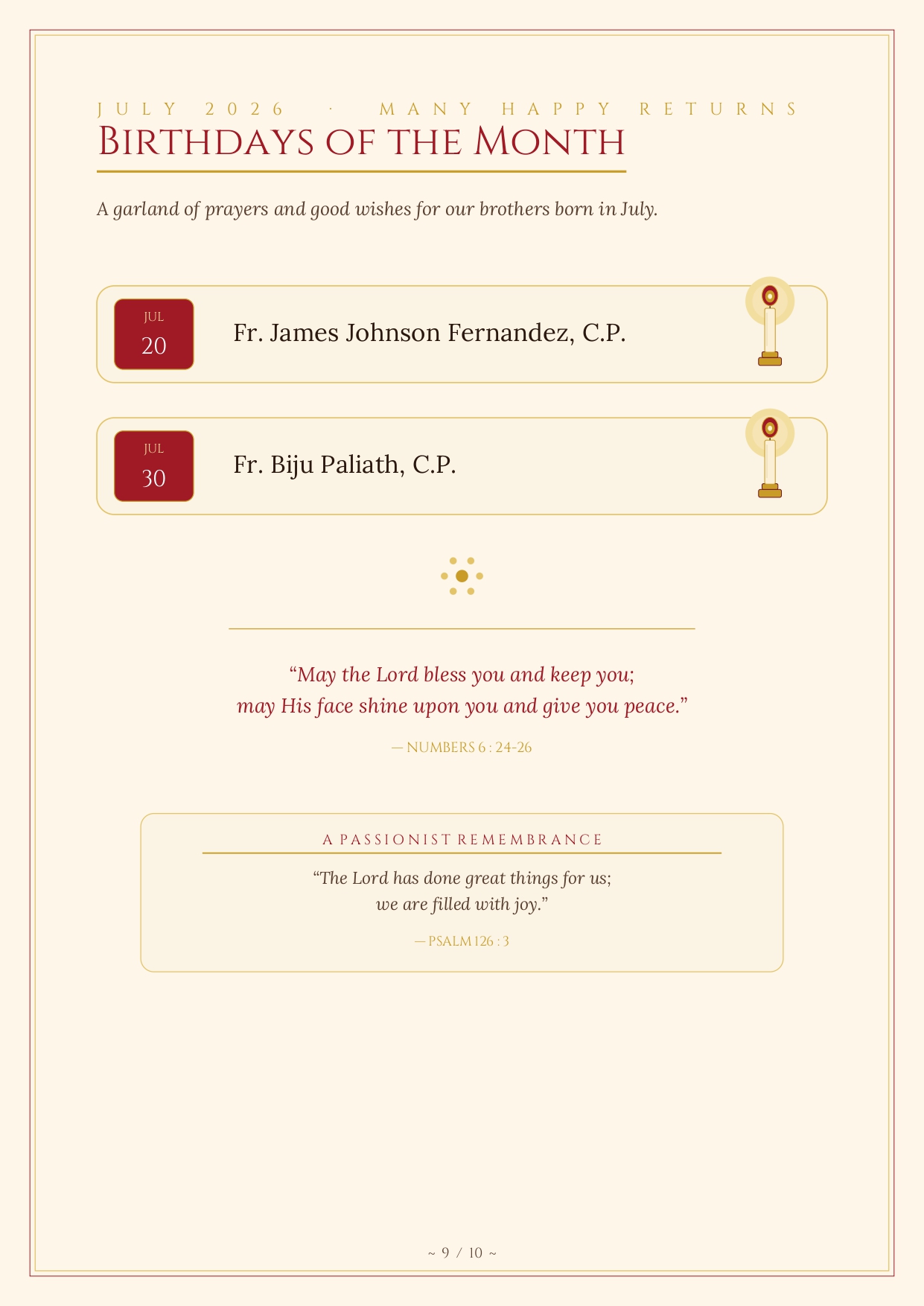 PIANO Newsletter 9